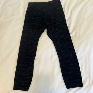 Used condition Align Pants black camo size 6